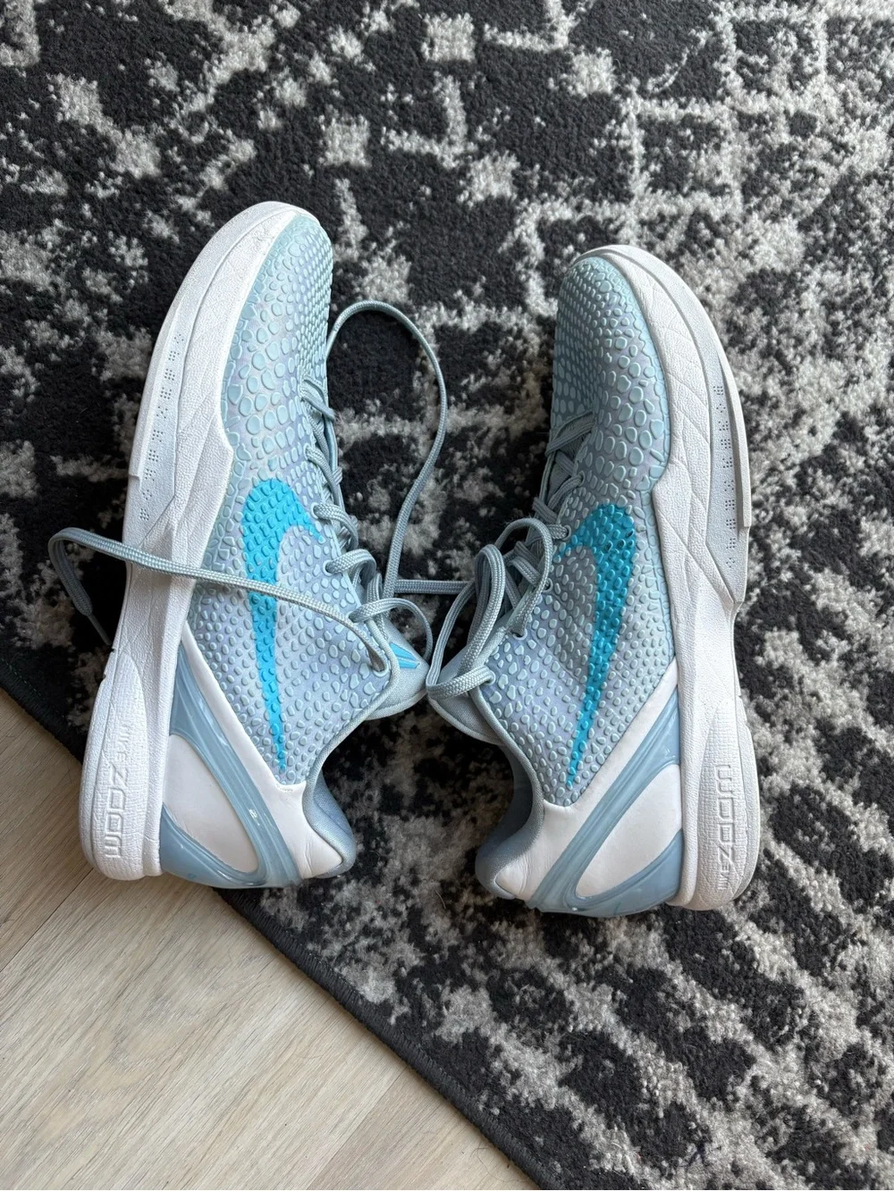 Caitlin Clark x Nike Zoom Kobe 6 Protro 'Light Armory Blue”